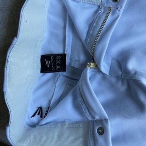 Easton youth baseball pants, size XS, white